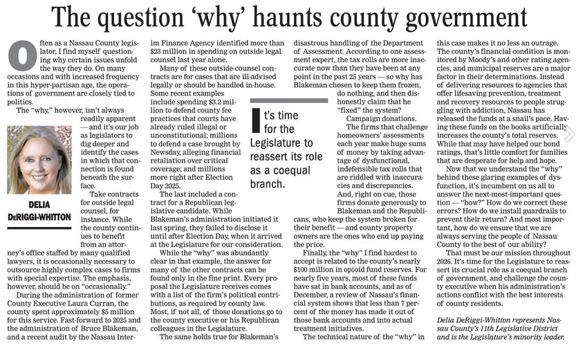 Website image from Legislator Delia DeRiggi-Whitton 2025 02 26 Article